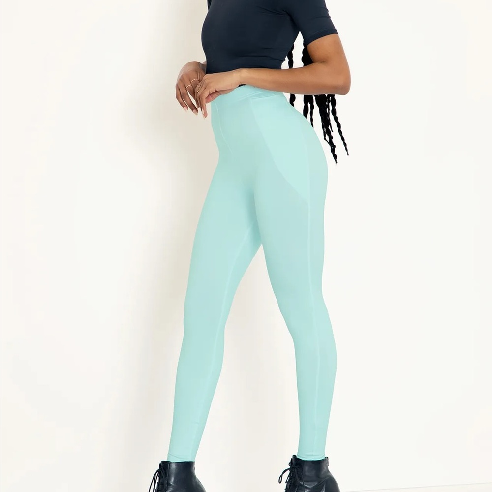 Blackmilk matte mint leggings